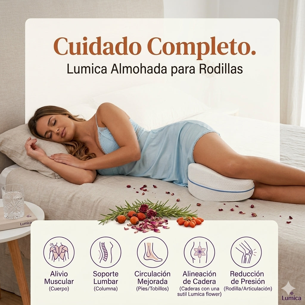 Almohada para piernas